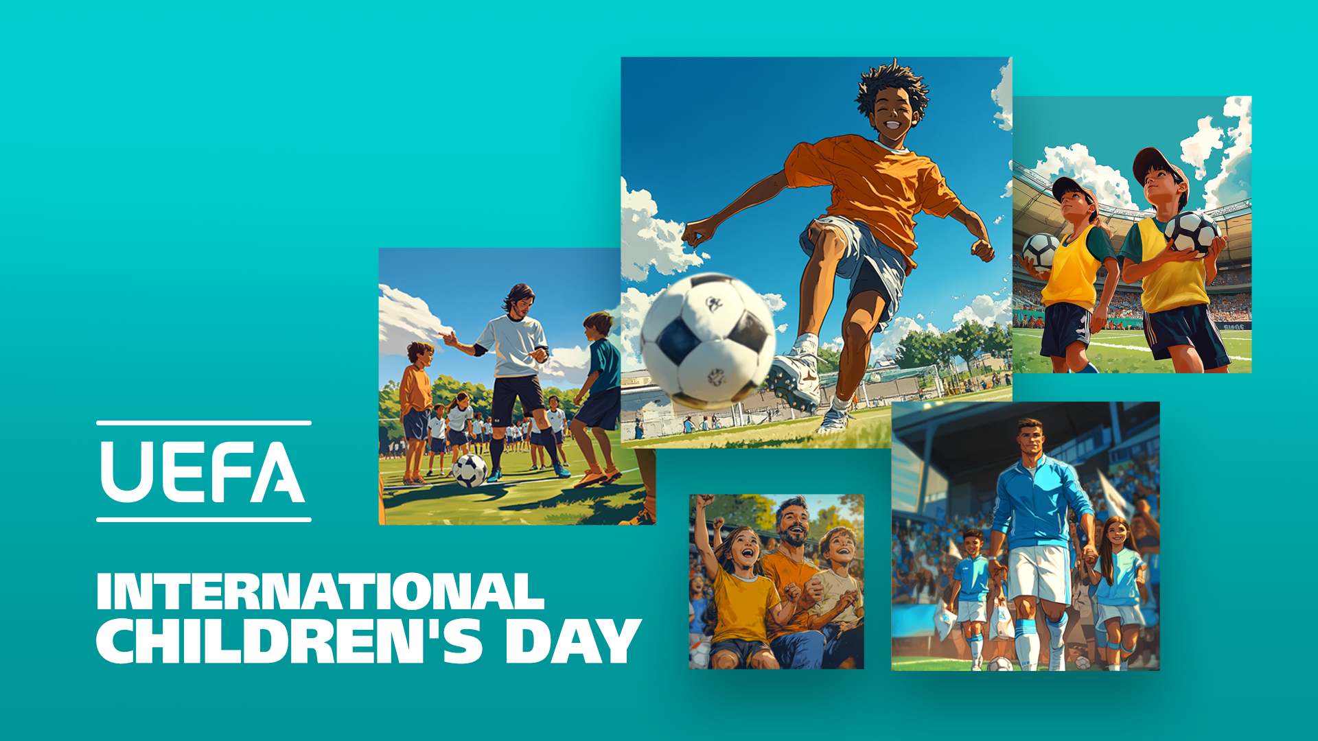 UEFA celebrates World Children's Day 2024