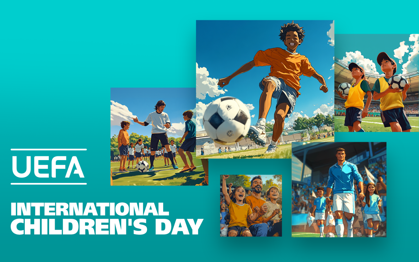 UEFA and its member associations celebrate World Children's Day 